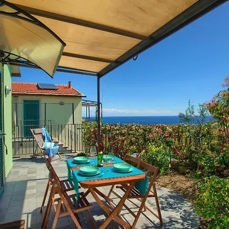 Casa Poggi Con Piscina, Vista Mare, Patio Privato, Ac, Posto Auto E Wi-fi *